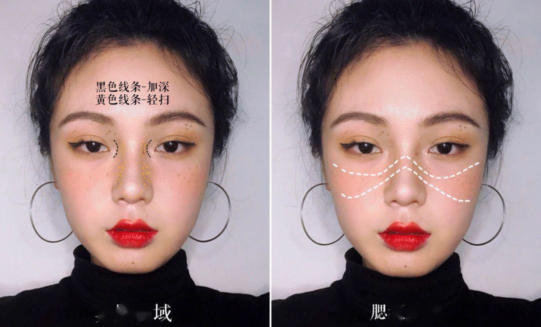 五官扁平，眼睛小，鼻子塌的女生怎么打扮才好看？